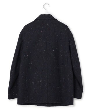 ICB 【30th ANNIVERSARY】 カラーネップツイード ジャコット ミッドナイト（ネイビー系）