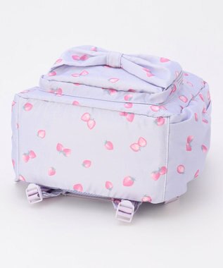 ANY KIDS 【Strawberry Collection】【10L容量】いちご総柄リュック ラベンダー