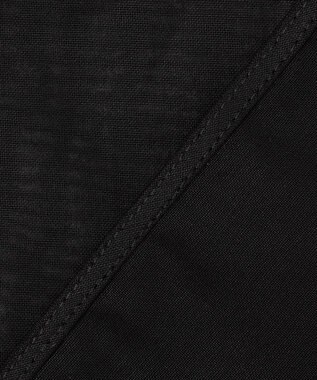 23区 L 【エステータ】コットンオーガンジー ドレスシャツ ブラック系