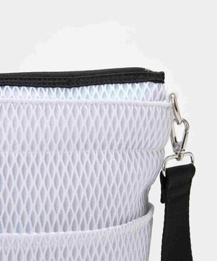 TOPKAPI 【Breath TOPKAPI】ポリメッシュ ショルダー付き A4 トートバッグ ホワイト