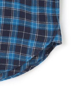 J.PRESS MEN 【WEB・一部店舗限定】フランネルチェック シャツ / B.D. ネイビー系3