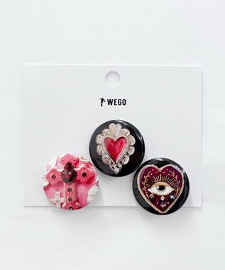 WEGO アソート缶バッジセットF 柄27