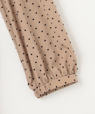 組曲 【WEB限定】ドットフロッキー ワンピース ベージュ系5