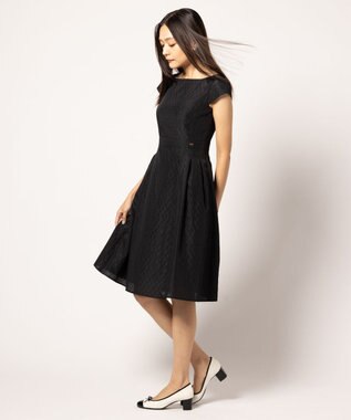 TOCCA 【洗える】QUEEN OF CLOVER ドレス ブラック