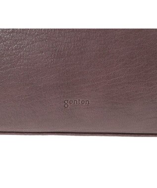 genten ゴートベーシック 横長ボストンバッグ グレー