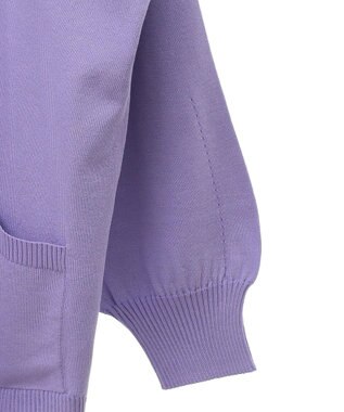 earth music&ecology Ｚｉｐルーズカーディガン Lavender