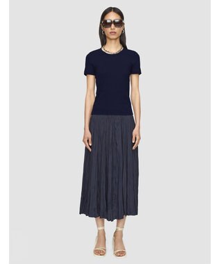 JOSEPH ジャージーリブ　ティーシャツ Black