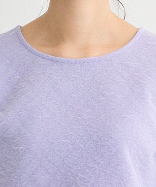 Green Parks シアーポコポコプルオーバー Purple