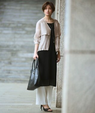 ICB 【30th ANNIVERSARY】シアーライトリュクス ニットワンピース ブラック