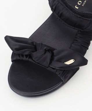 TOCCA RIBBON KNOT SPORTS SANDALS サンダル ブラック系