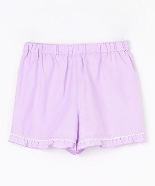 組曲 KIDS 【150-160cm】サマーオックス ショートパンツ ラベンダー系