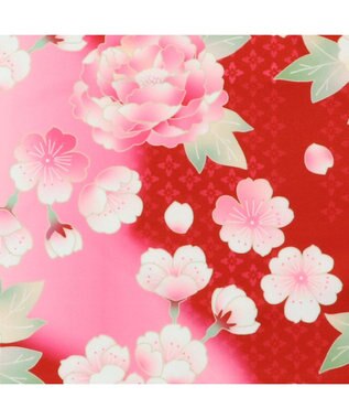 PET PARADISE ペットパラダイス 着物 《 牡丹桜柄 》 中型犬 大型犬 赤