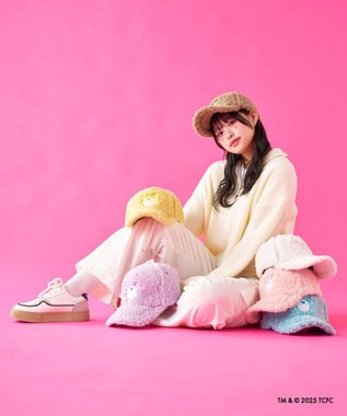 MOONBAT Care Bears(ケアベア) ボアキャップ 帽子 手洗い可能 サイズ調整可能 モカブラウン