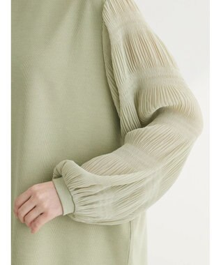 Green Parks マジョリカスリーブカットプルオーバー Mint