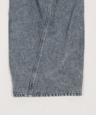 WEGO 【ユニセックス着用ITEM/SMLサイズ展開】カバーフィットバルーンデニムパンツ デニム淡色