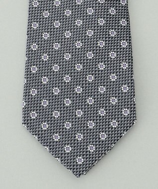 GOTAIRIKU 【日本製】西陣ネクタイ_グレー×パープル系 グレー系8