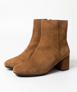 BONTRE 「BONTRE/ボントレ」スクエアトゥサイドジップブーツ/BONTRE94652 キャメル