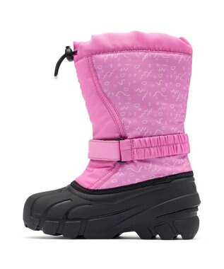 SOREL SOREL/ 【KIDS】チルドレンズ フルーリーブーツプリント /ソレル Orchid、 Black