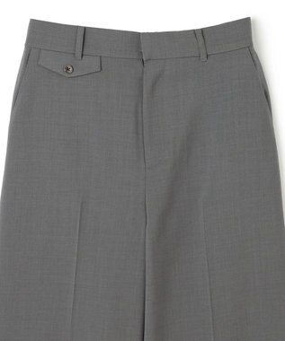 UNFILO L TENNEN TOUCH ワイドストレートパンツ グレー