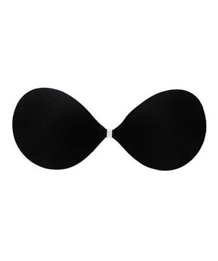 BRADELIS New York 【NuBra / ナチュラル・軽量・響きにくい】ヌーブラ・シームレス 正規品 ブラジャー 結婚式 ブライダルインナー Tシャツブラ 盛る ブラック