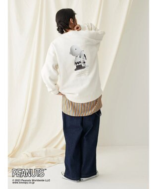 CRAFT STANDARD BOUTIQUE ＰＥＡＮＵＴＳ裏起毛スウェットクルー Ivory