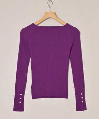 ONWARD Reuse Park 【組曲】ニット秋冬 パープル