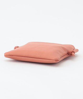 LA BAGAGERIE 【MONICA】ミニウォレット付き　ノットショルダーバッグ ピンク