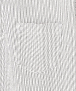 JOSEPH ABBOUD 【日本素材・オーガニックコットン使用】オーガニックコットンクールビズ ポロ ライトグレー系