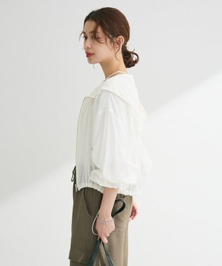 Green Parks ・ＥＬＥＮＣＡＲＥ　ＤＵＥ　シアーマウンテンパーカー Charcoal Gray