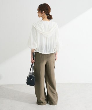 Green Parks ・ＥＬＥＮＣＡＲＥ　ＤＵＥ　シアーマウンテンパーカー Charcoal Gray