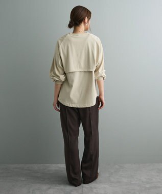 CRAFT STANDARD BOUTIQUE センタープレスストレートパンツ Brown