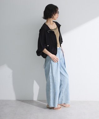 Green Parks ・ＥＬＥＮＣＡＲＥ　ＤＵＥ　シアーマウンテンパーカー Charcoal Gray