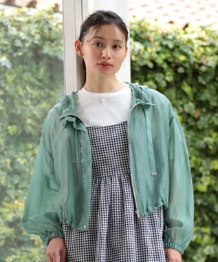 Green Parks ・ＥＬＥＮＣＡＲＥ　ＤＵＥ　シアーマウンテンパーカー Charcoal Gray