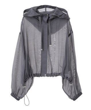 Green Parks ・ＥＬＥＮＣＡＲＥ　ＤＵＥ　シアーマウンテンパーカー Charcoal Gray