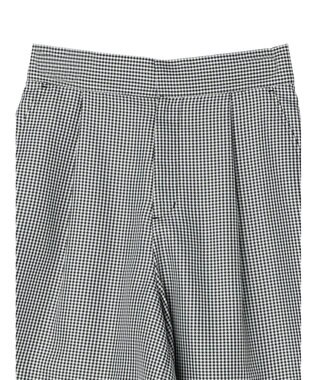 earth music&ecology タックショートパンツ Gingham Check