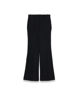 JOSEPH 【FOUNDATIONS】ギャバジンストレッチ フィットフレアートラウザーズ Black