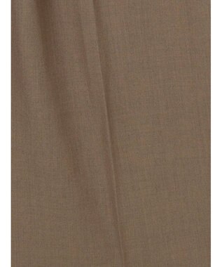 Te chichi ハイウエストフロントジップワイドパンツ《2025Autumn catalog item》 ブラウン