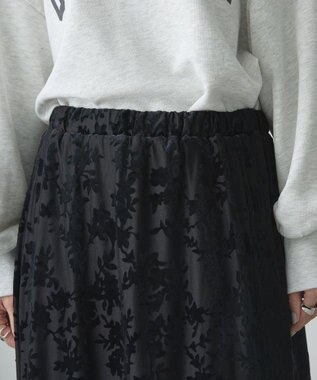 AMERICAN HOLIC オパールナローラインスカート Black