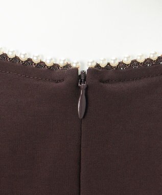 23区 L 【R(アール)】プレミアムコットンジャージー ドロスト カットソー ダークブラウン系