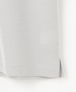 JOSEPH ABBOUD 【日本素材・オーガニックコットン使用】オーガニックコットンクールビズ ポロ ライトグレー系