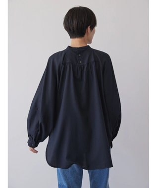 AMERICAN HOLIC ＳＥＴ　ボリュームスリーブシャツ＋ニットベスト Black