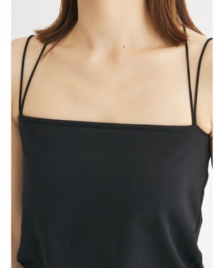 Green Parks カップ付き天竺インナー Black