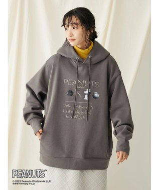 CRAFT STANDARD BOUTIQUE ＰＥＡＮＵＴＳ裏起毛スウェットパーカー