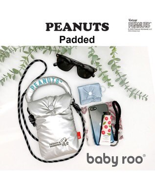 ROOTOTE 8452【スヌーピー】IP.ベビールー.パデット.ピーナッツ-0S 02：シャイニーシルバー