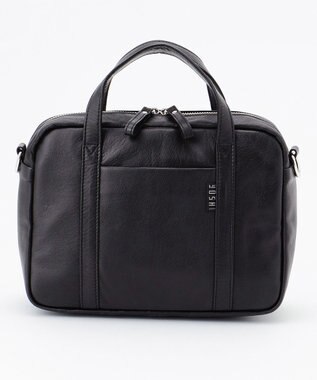 YUSHI 【本革/2way】NUANCE - BOSTON SHOULDER 本革 ボストンショルダー ブラック