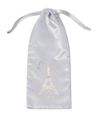 Chacott エッフェル半メッシュ巾着S パールグレー