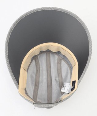 23区GOLF 【WOMEN】【吸水速乾/UVケア】2WAY UVセルバイザー ライトグレー系