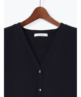 Te chichi 総針ポケット付きVネックベスト《2026 spring catalog item》 ネイビー