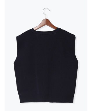 Te chichi 総針ポケット付きVネックベスト《2026 spring catalog item》 ネイビー