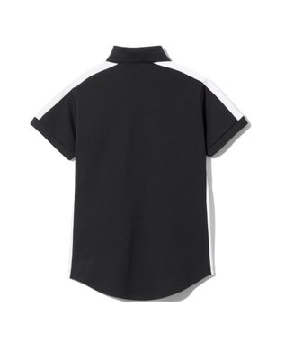 ZERO HALLIBURTON 【吸汗速乾・UVケア】 鹿の子 ラウンドヘムポロシャツ ZHG-W4A 1a 82871 ゴルフウェア ブラック